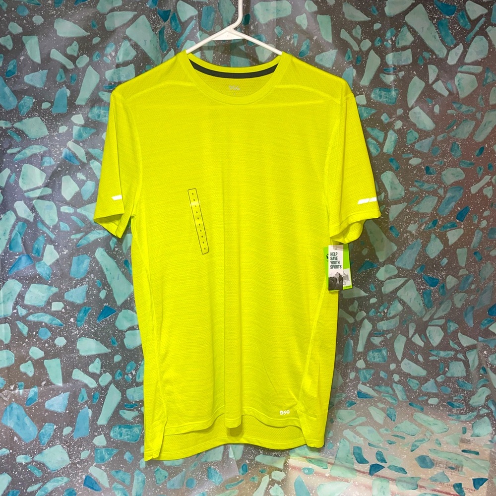DSG Men’s Performance Mesh Neon T-Shirt